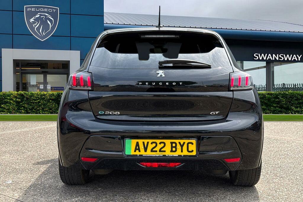 Peugeot e-208 50Kwh Gt 7Kw Charger Black #4
