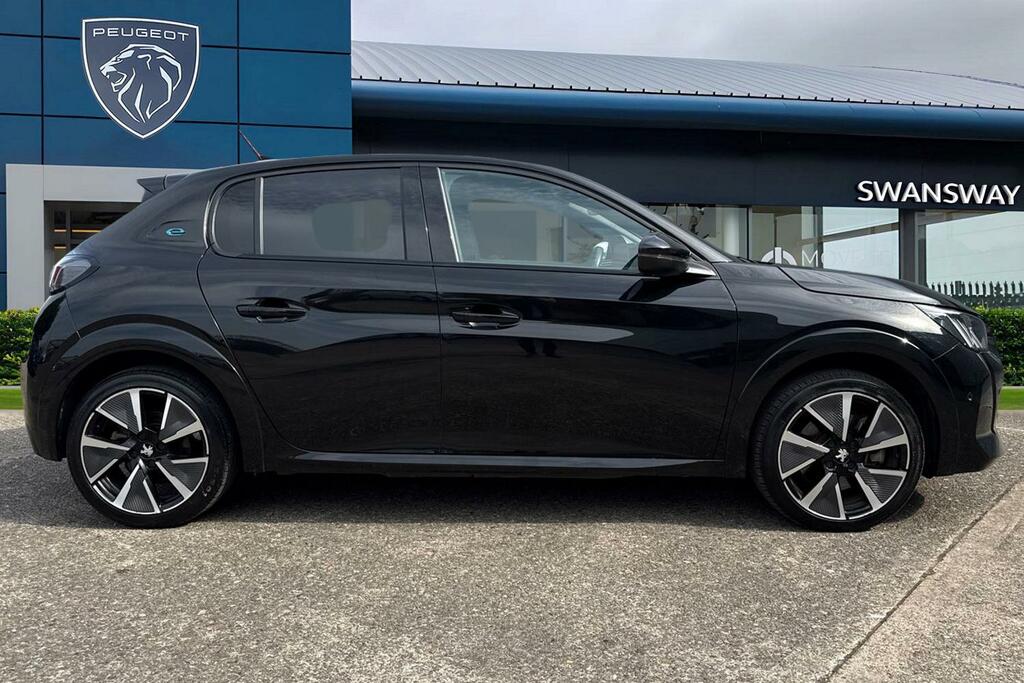 Peugeot e-208 50Kwh Gt 7Kw Charger Black #3