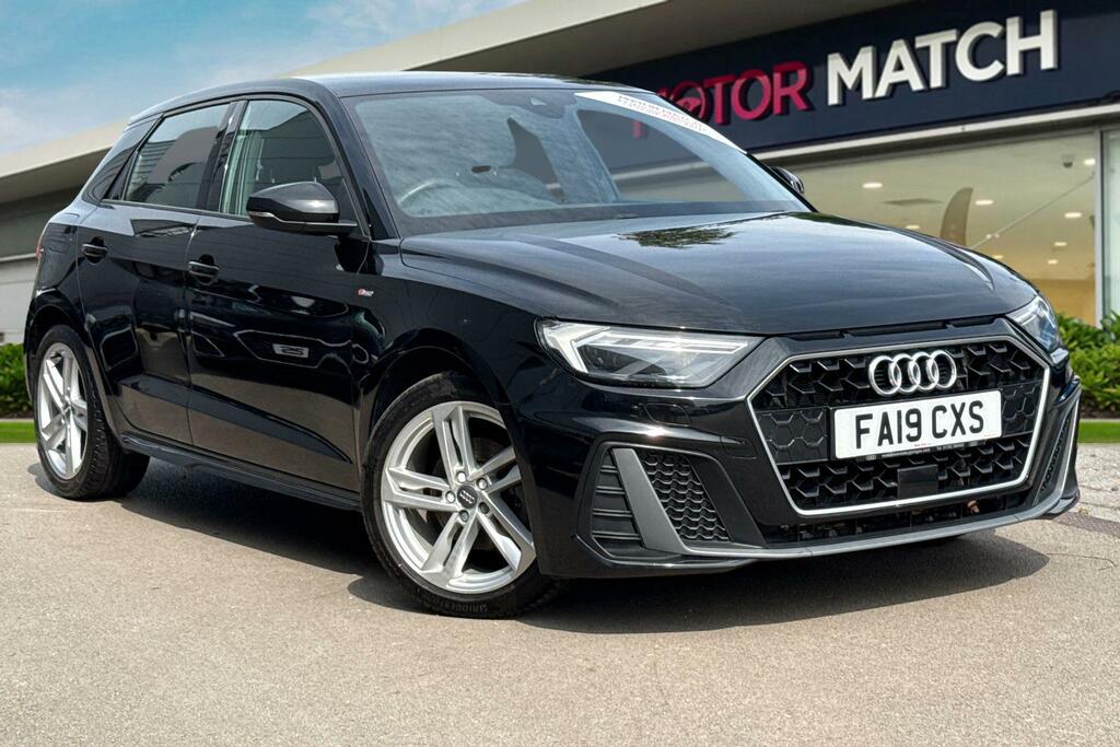 Audi A1 1.5 Tfsi 35 S Line Sportback S Tronic Euro 6 Ss Black