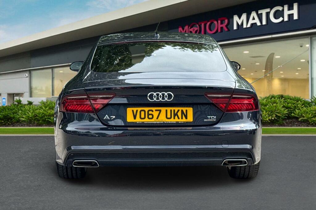 Audi A7 3.0 Tdi Quattro 272 Black Edition S Tronic Blue #4