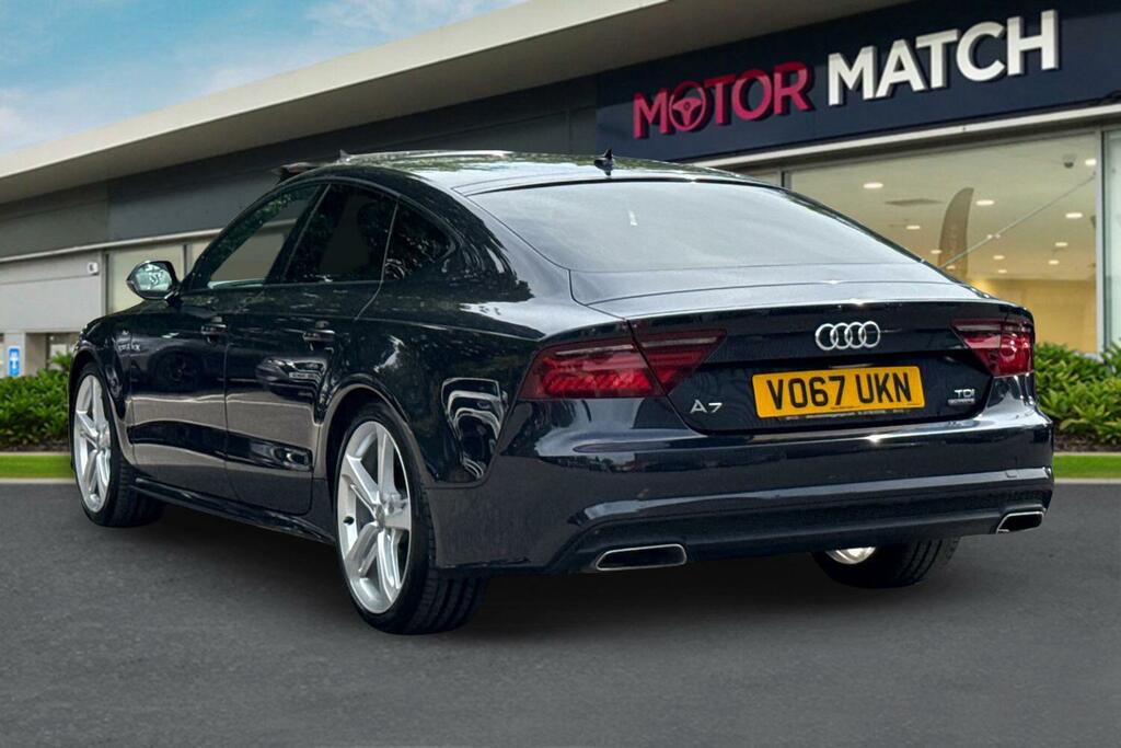 Audi A7 3.0 Tdi Quattro 272 Black Edition S Tronic Blue #2