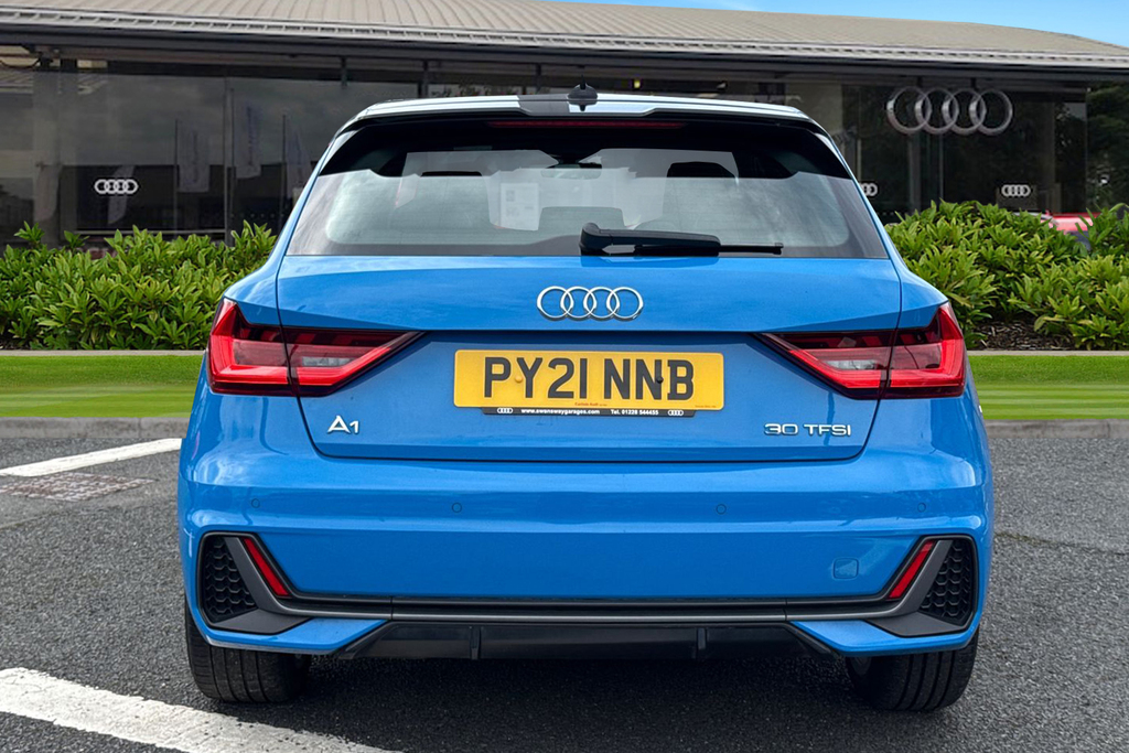 Audi A1 S Line 30 Tfsi 110 Ps 6-Speed Blue #4