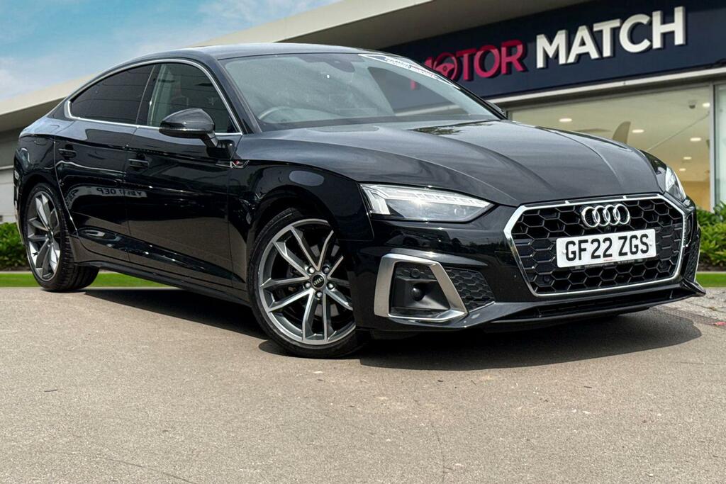 Audi A5 2.0 Tdi 35 S Line Sportback S Tronic Euro 6 Ss Black
