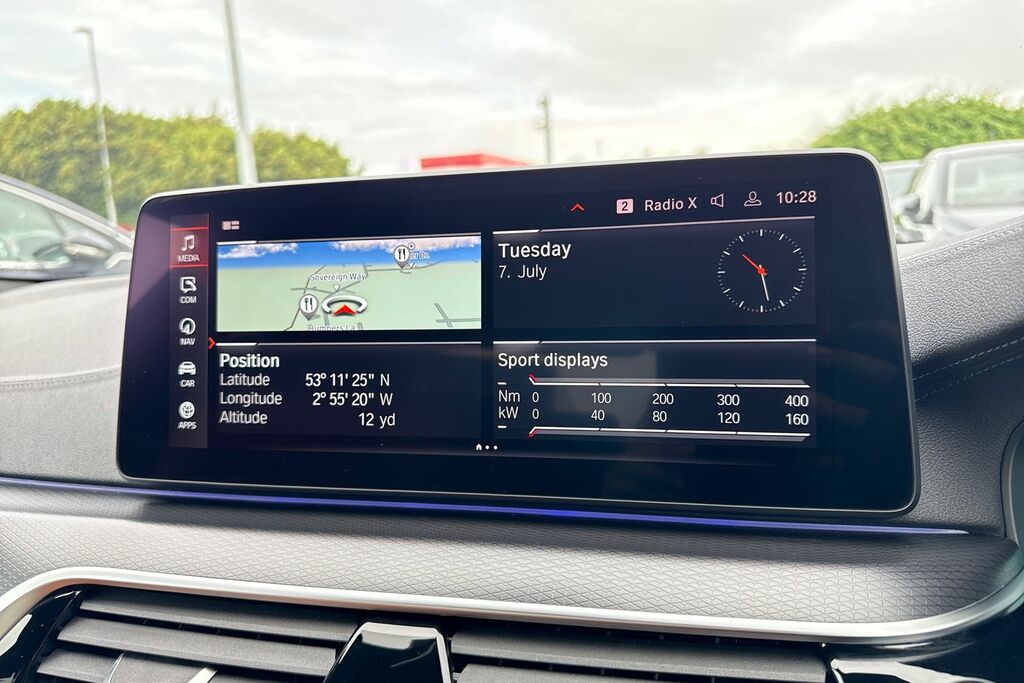 BMW 5 Series 2.0 530E 12Kwh M Sport Steptronic Euro 6 Ss Blue #16