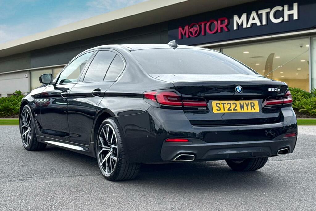 BMW 5 Series 2.0 520D Mht M Sport Steptronic Euro 6 Ss Black #2