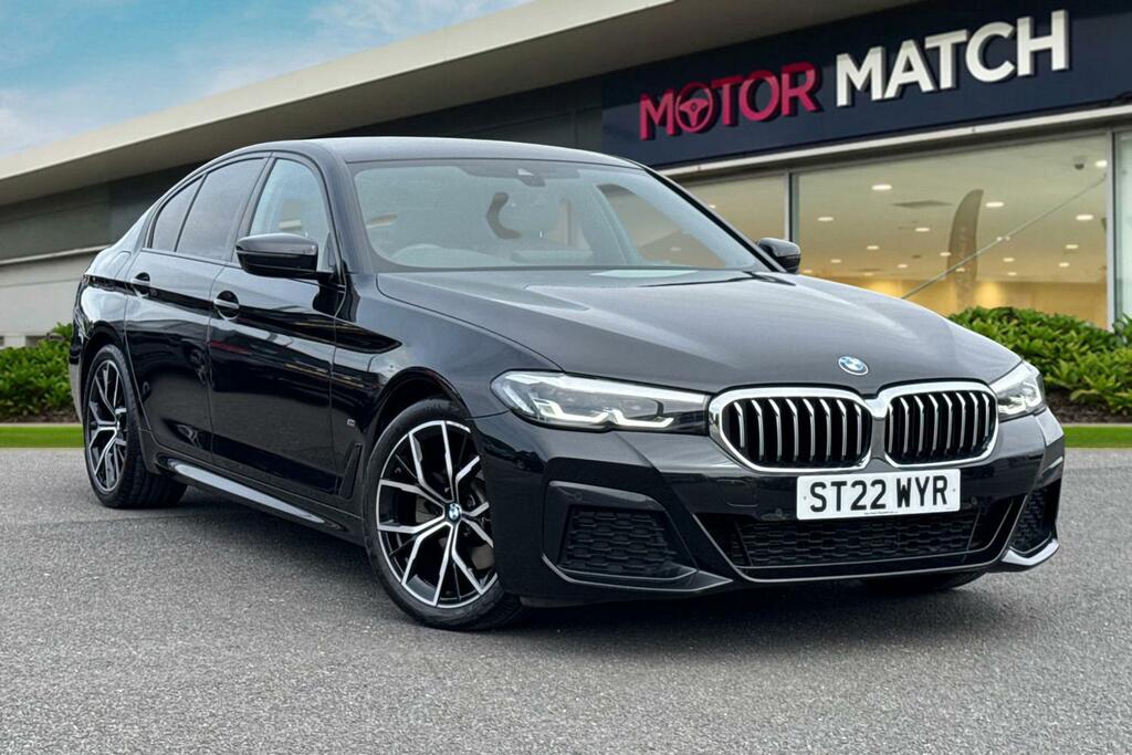 BMW 5 Series 2.0 520D Mht M Sport Steptronic Euro 6 Ss Black