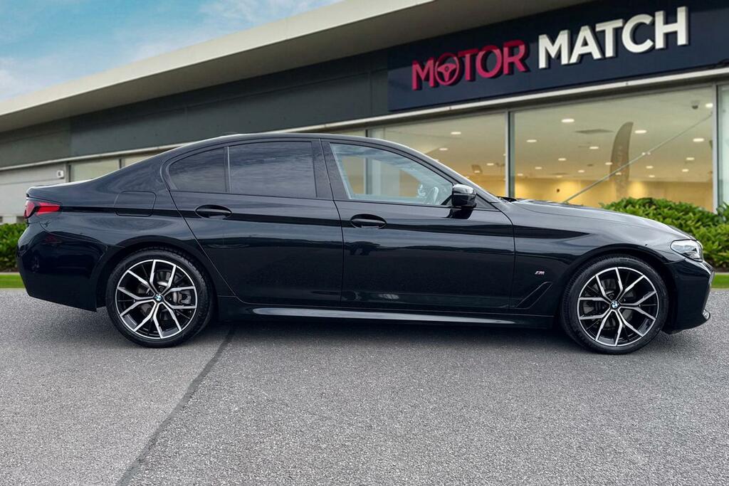 BMW 5 Series 2.0 520D Mht M Sport Steptronic Euro 6 Ss Black #3