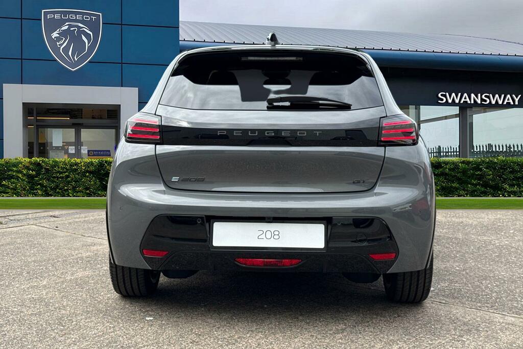 Peugeot e-208 51Kwh Gt 7.4Kw Charger Grey #4