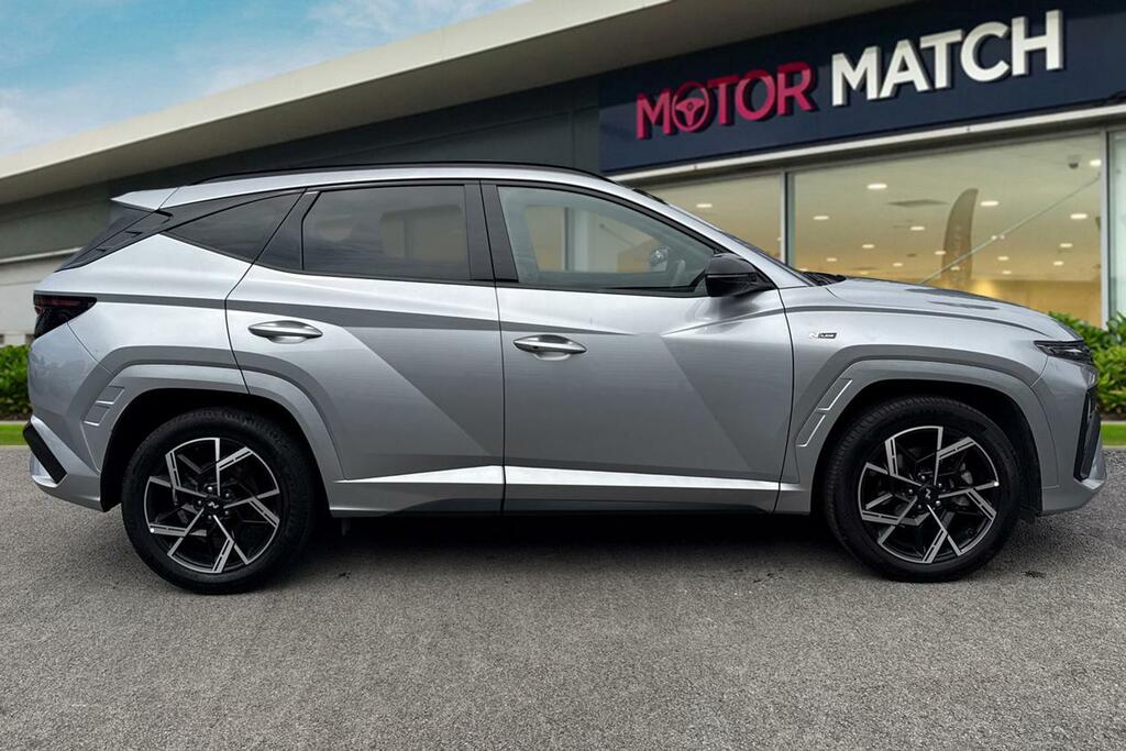 Hyundai Tucson 1.6 T-gdi N Line Euro 6 Ss Silver #3