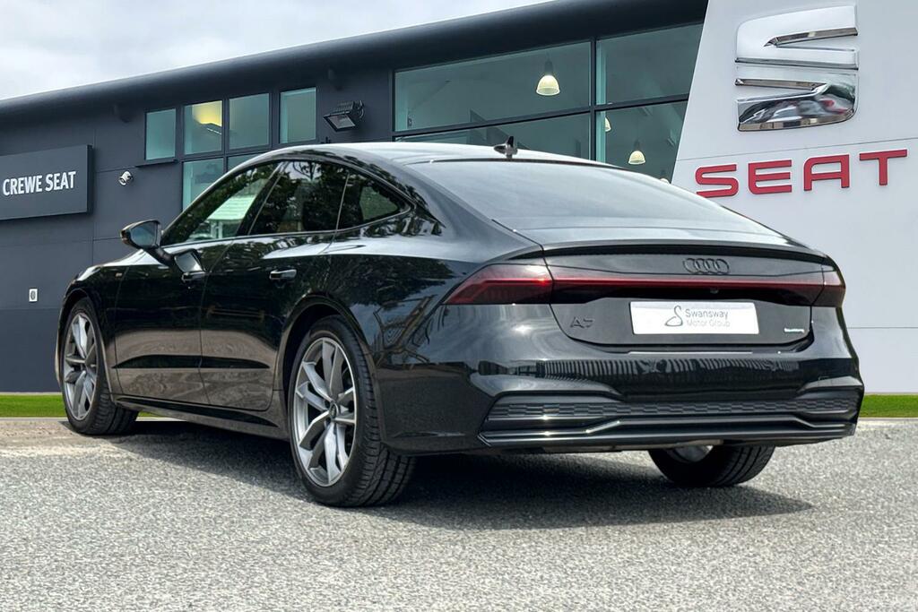 Audi A7 2.0 Tdi 40 Black Edition Sportback S Tronic Quattr Black #2
