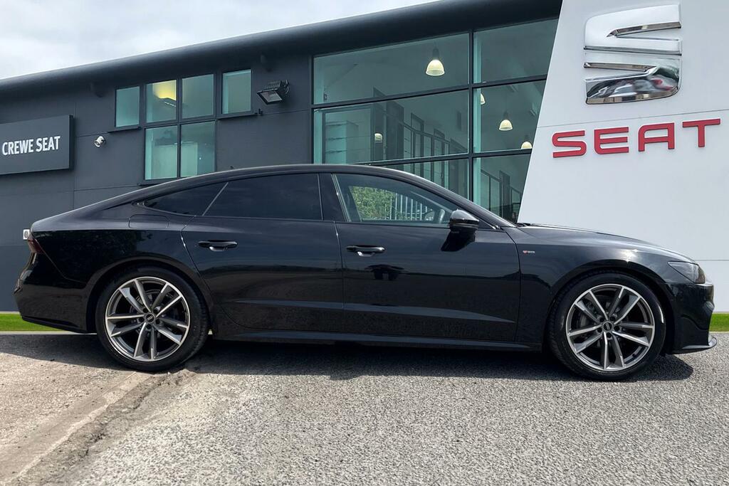Audi A7 2.0 Tdi 40 Black Edition Sportback S Tronic Quattr Black #3