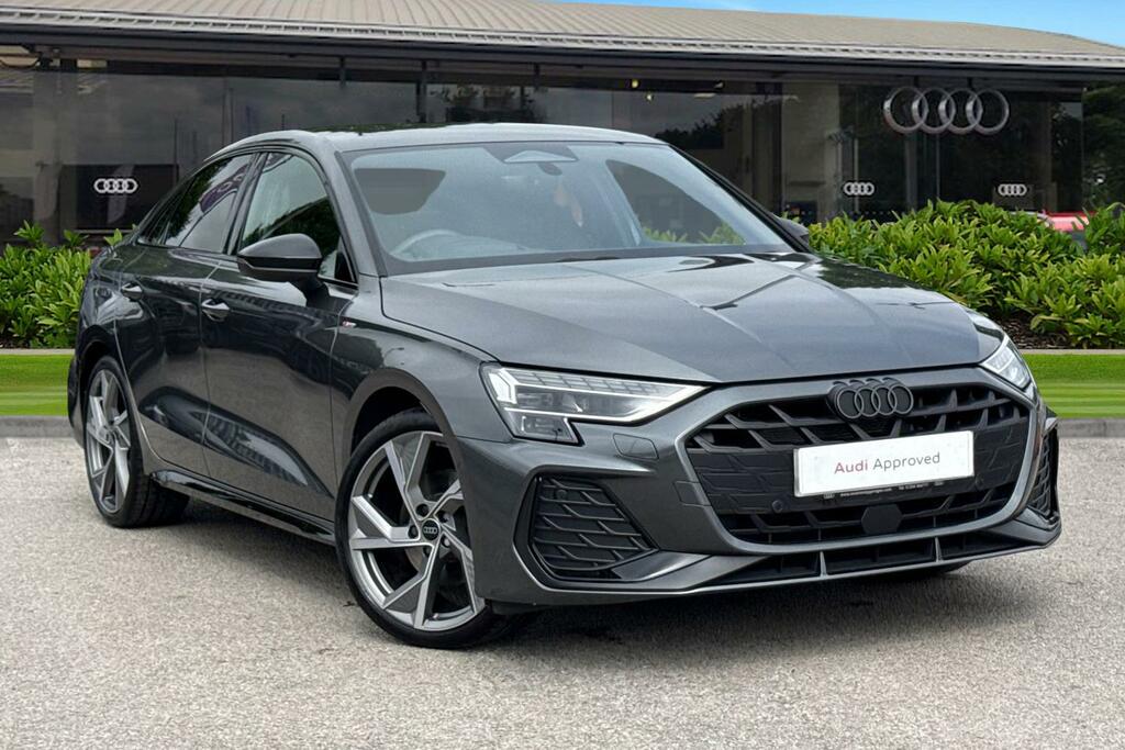Audi A3 Black Edition Tdi 150 Ps S Tronic Grey