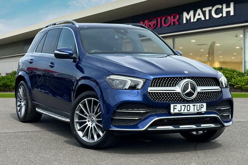 Mercedes-Benz GLE Class Gle 300D 4Matic Amg Line Prem 9G-tronic 7 St Blue