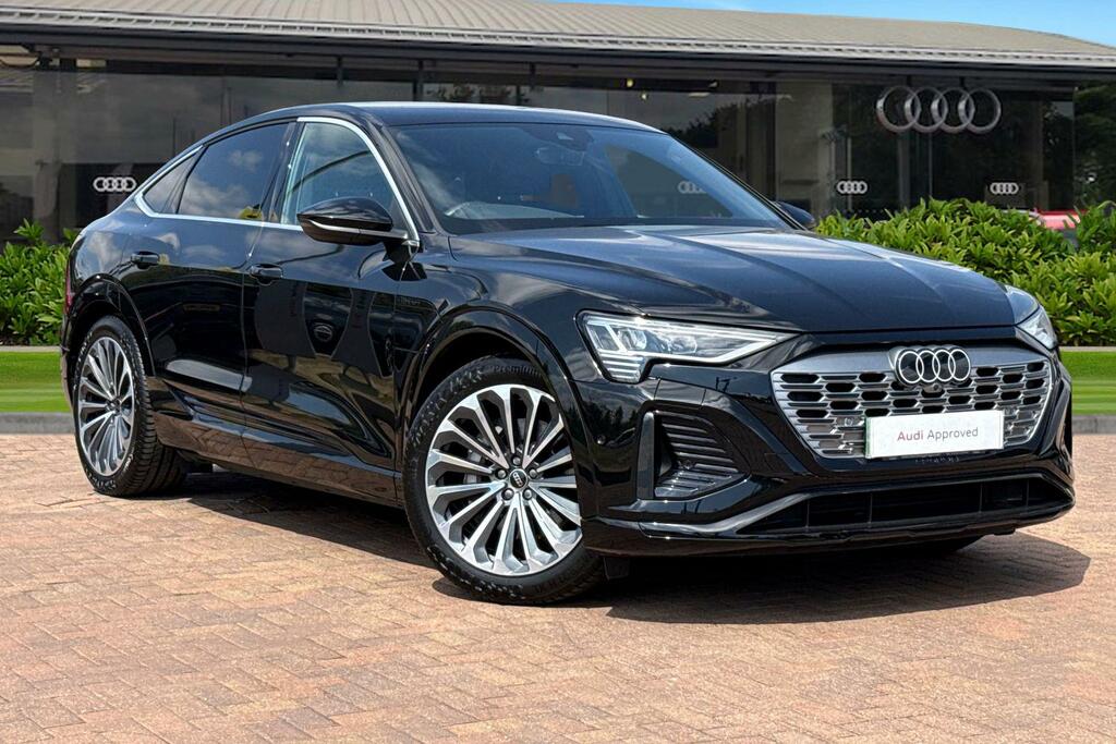 Audi Q8 e tron Sportback S Line 55 E-tron Quattro 300,00 Kw Black