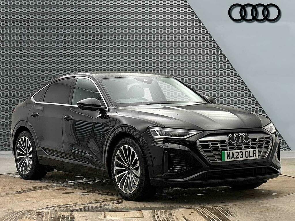 Audi Q8 e tron Sportback S Line 55 E-tron Quattro 300,00 Kw Black
