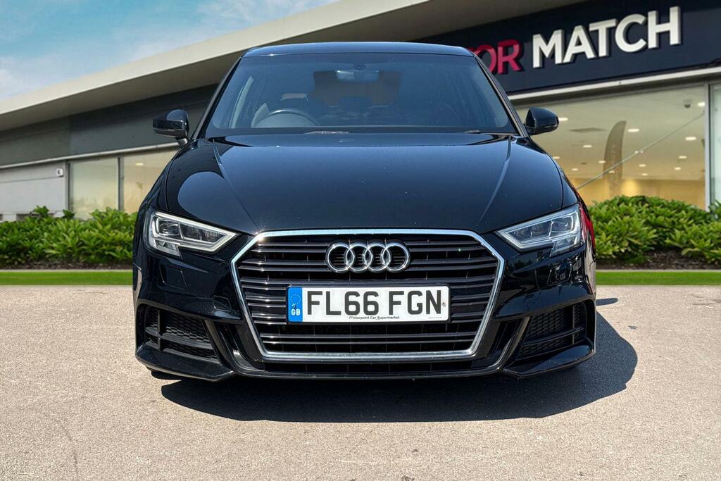 Audi A3 2.0 Tdi S Line Sportback Euro 6 Ss Black #5