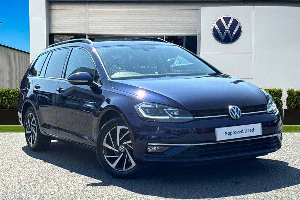 Volkswagen Golf 1.5 Tsi Evo 150 Match Edition Dsg Rear View Blue