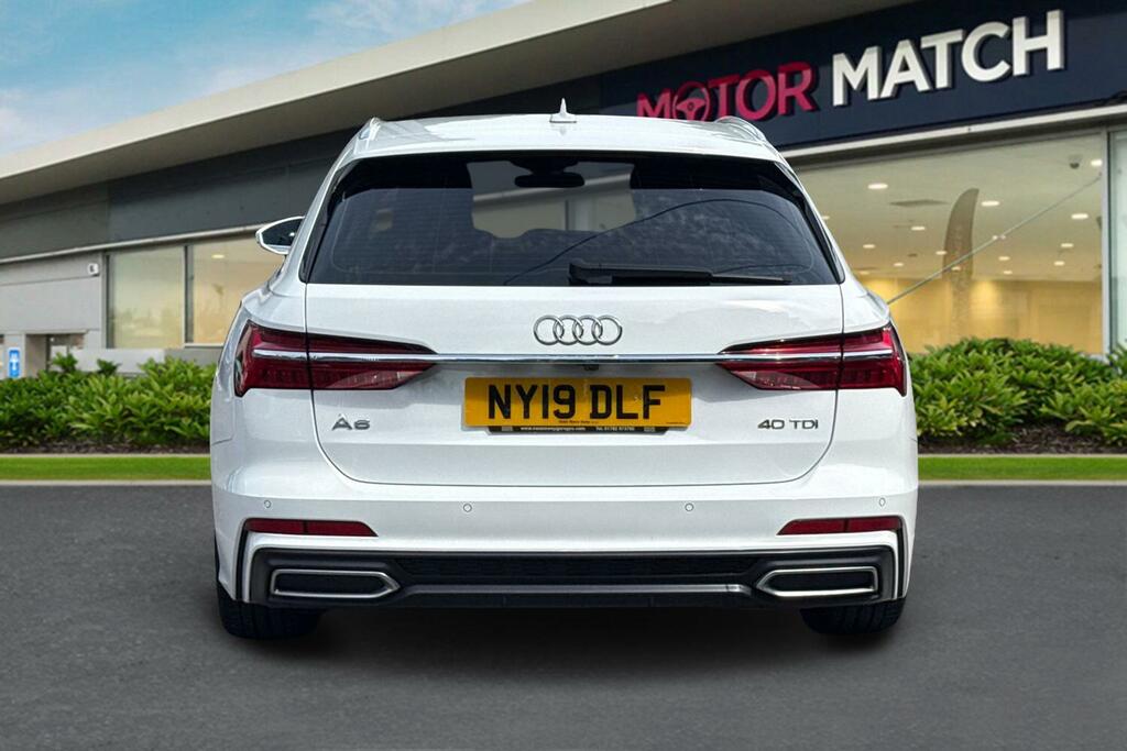 Audi A6 Avant 2.0 Tdi 40 S Line S Tronic Euro 6 Ss White #4