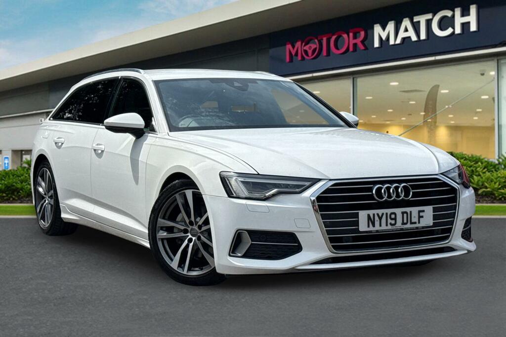 Audi A6 Avant 2.0 Tdi 40 S Line S Tronic Euro 6 Ss White