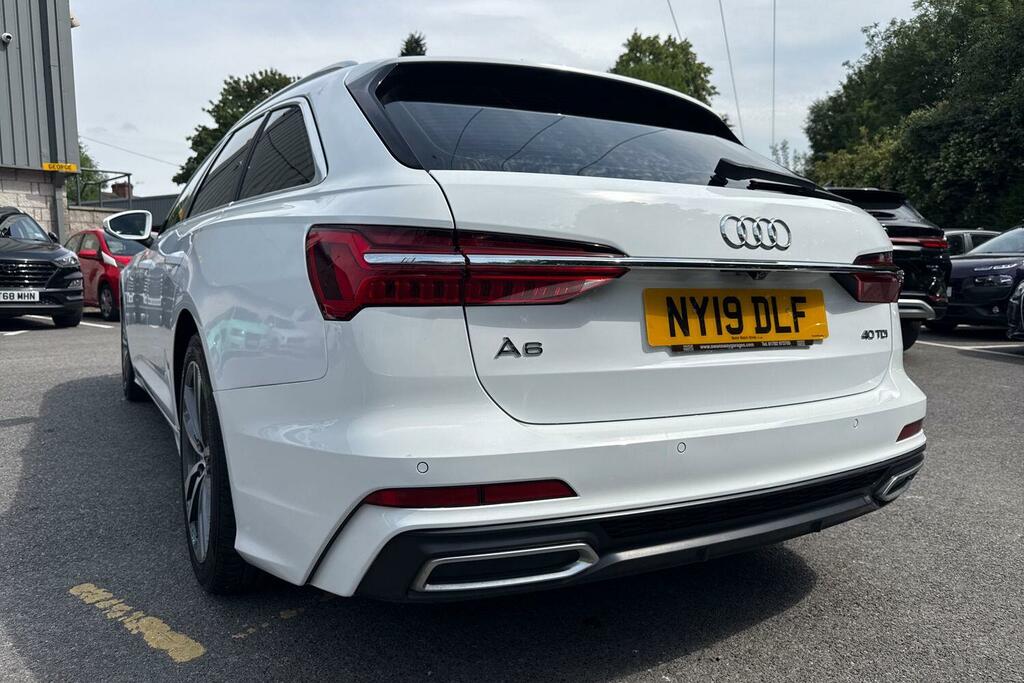 Audi A6 2.0 Tdi 40 Sport Estate S Tronic Euro 6 Black #15