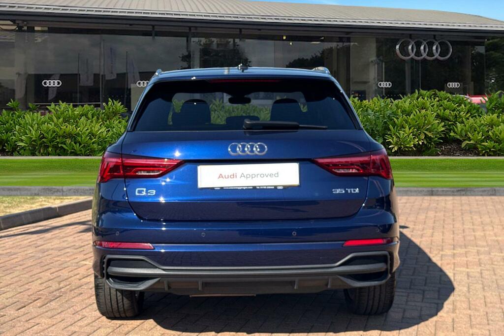 Audi Q3 S Line 35 Tdi 150 Ps S Tronic GF23BFJ Blue #4