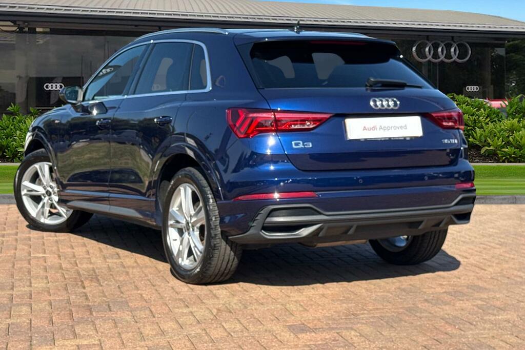 Audi Q3 S Line 35 Tdi 150 Ps S Tronic GF23BFJ Blue #2