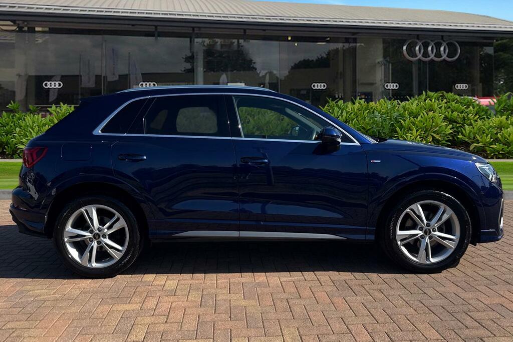 Audi Q3 S Line 35 Tdi 150 Ps S Tronic GF23BFJ Blue #3