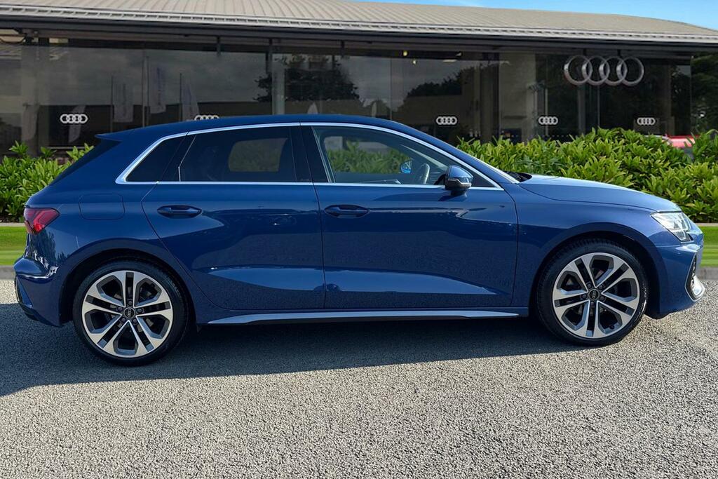 Audi A3 S Line 35 Tdi 150 Ps S Tronic DX74UGM Blue #3