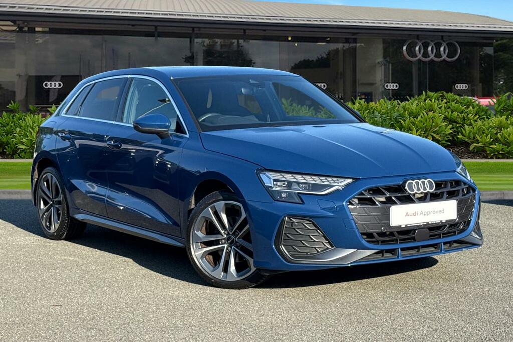 Audi A3 S Line 35 Tdi 150 Ps S Tronic Blue