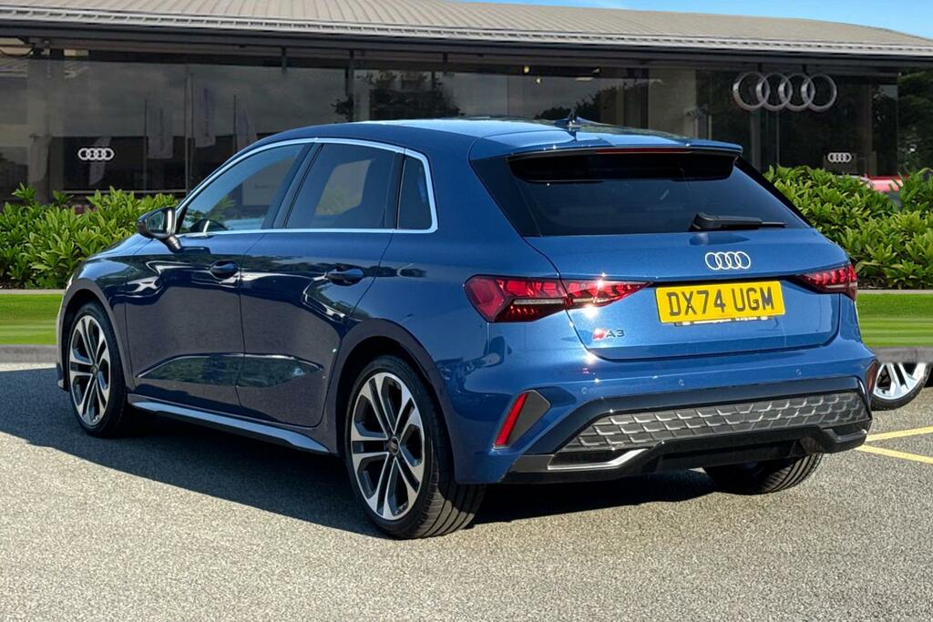 Audi A3 S Line 35 Tdi 150 Ps S Tronic DX74UGM Blue #2