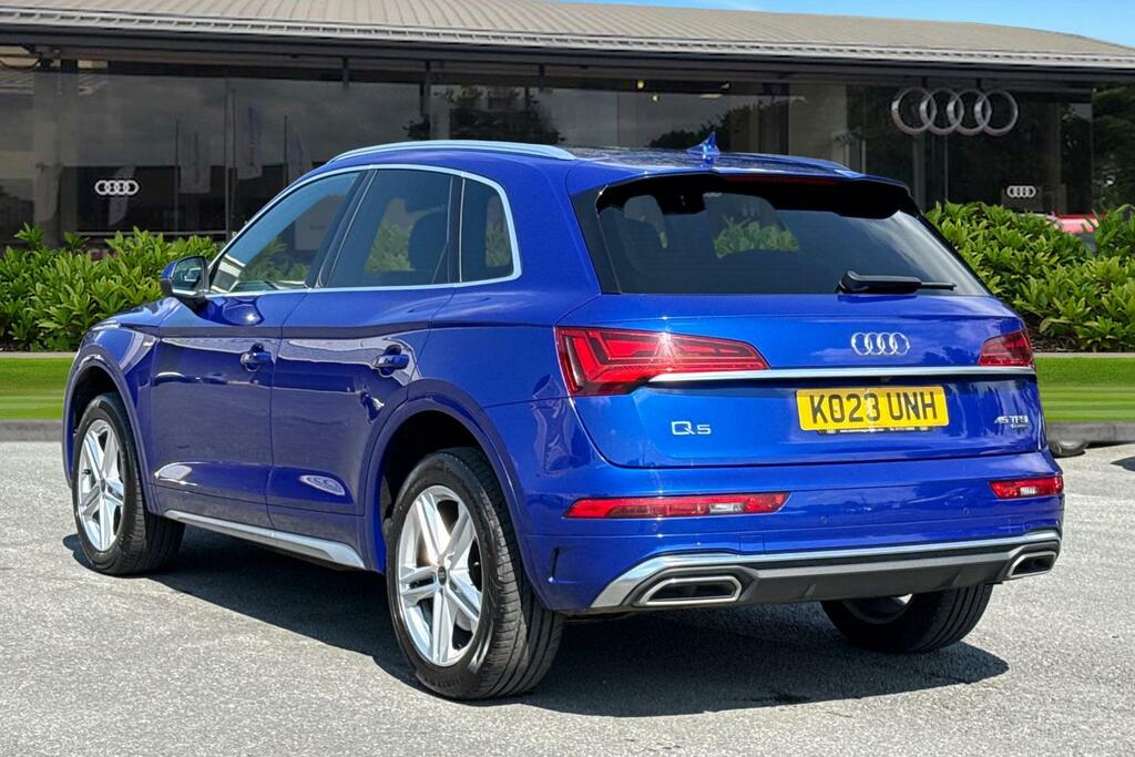 Audi Q5 S Line 45 Tfsi Quattro 265 Ps S Tronic KO23UNH Blue #2