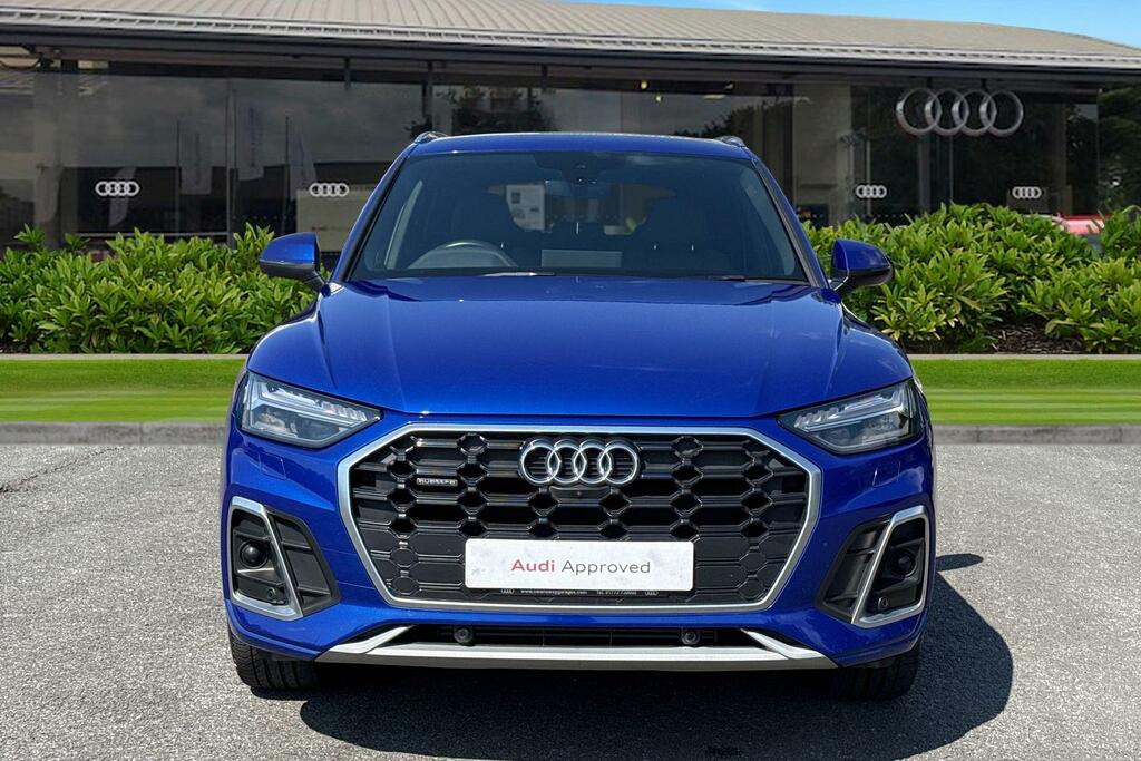 Audi Q5 S Line 45 Tfsi Quattro 265 Ps S Tronic KO23UNH Blue #5