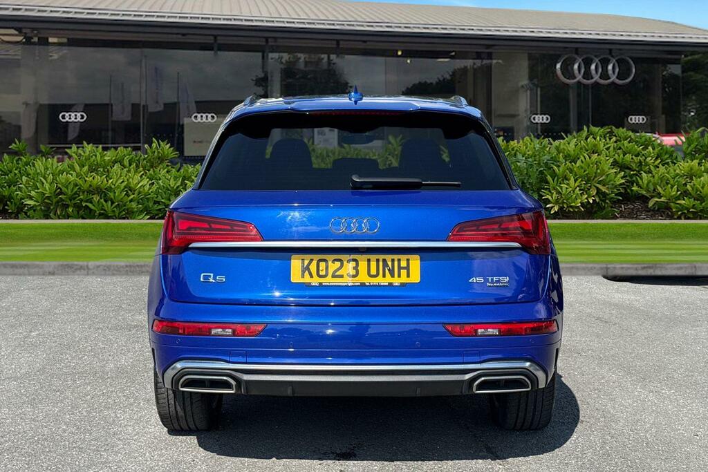 Audi Q5 S Line 45 Tfsi Quattro 265 Ps S Tronic KO23UNH Blue #4