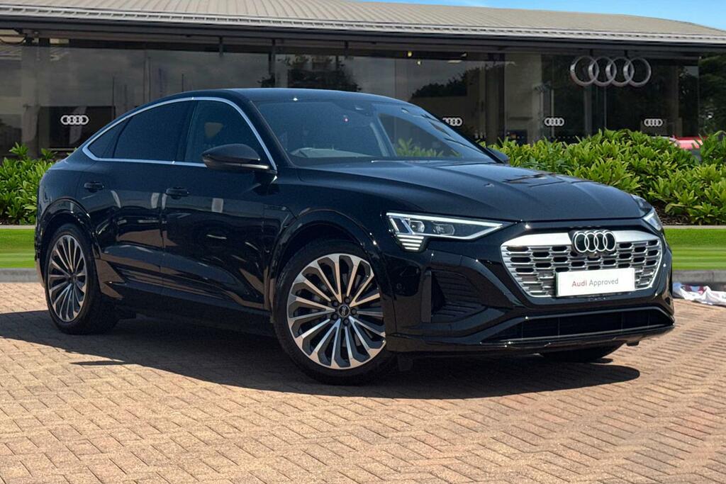Audi Q8 e tron Sportback S Line 50 E-tron Quattro 250,00 Kw Black