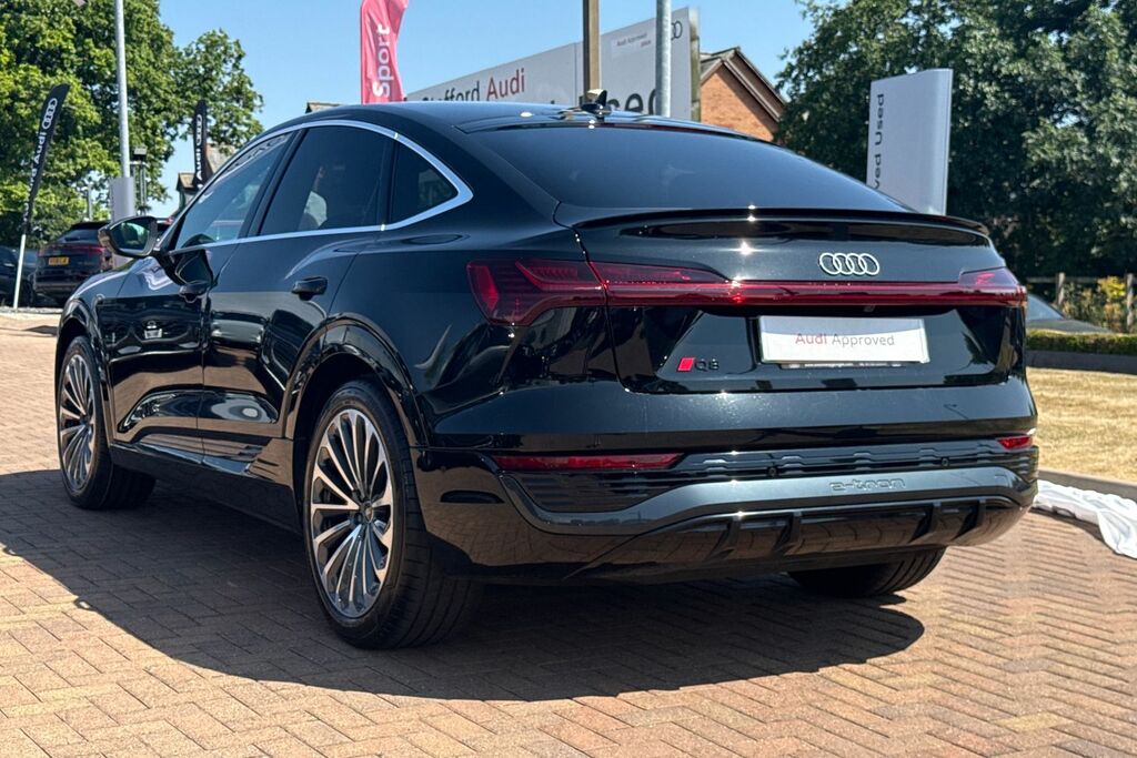 Audi Q8 e tron 250Kw 50 Quattro 95Kwh Black Edition Esta Grey #7