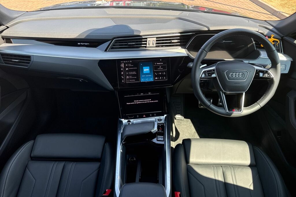 Audi Q8 e tron 250Kw 50 Quattro 95Kwh Black Edition Esta Grey #23