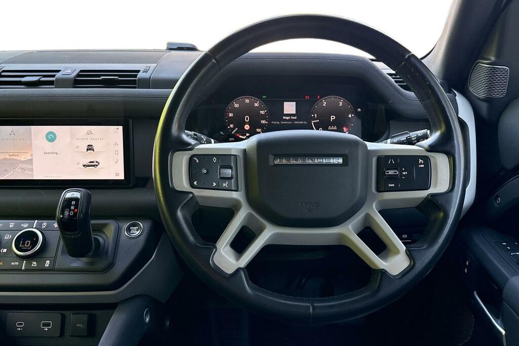 Land Rover Defender 90 2.0 P300 Se 90 6 Seat Estate YK73VLV Black #15