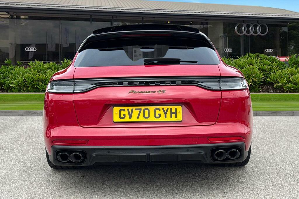 Porsche Panamera 2.9 V6 4S E-hybrid Pdk Red #4