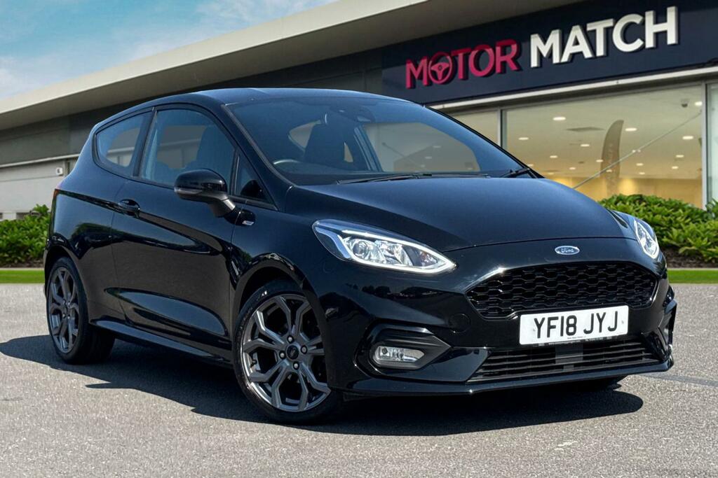 Ford Fiesta 1.0T Ecoboost St-line Euro 6 Ss Black