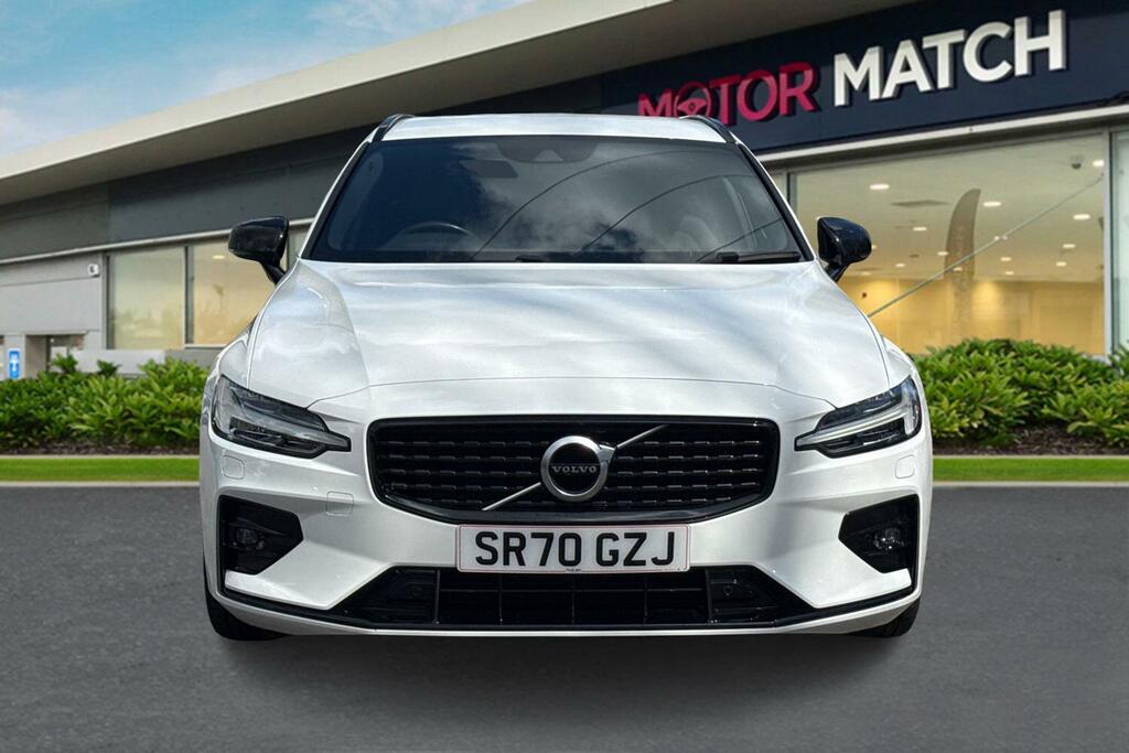 Volvo V60 2.0 B3 Mhev R-design Euro 6 Ss White #5