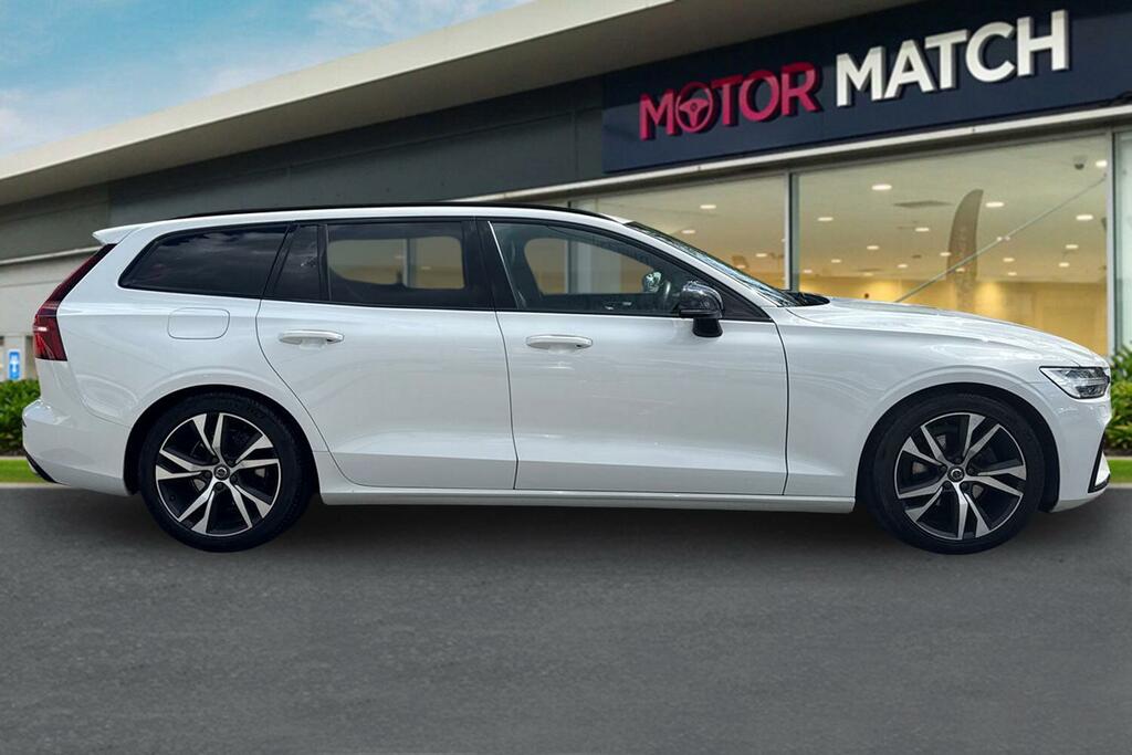 Volvo V60 2.0 B3 Mhev R-design Euro 6 Ss White #3