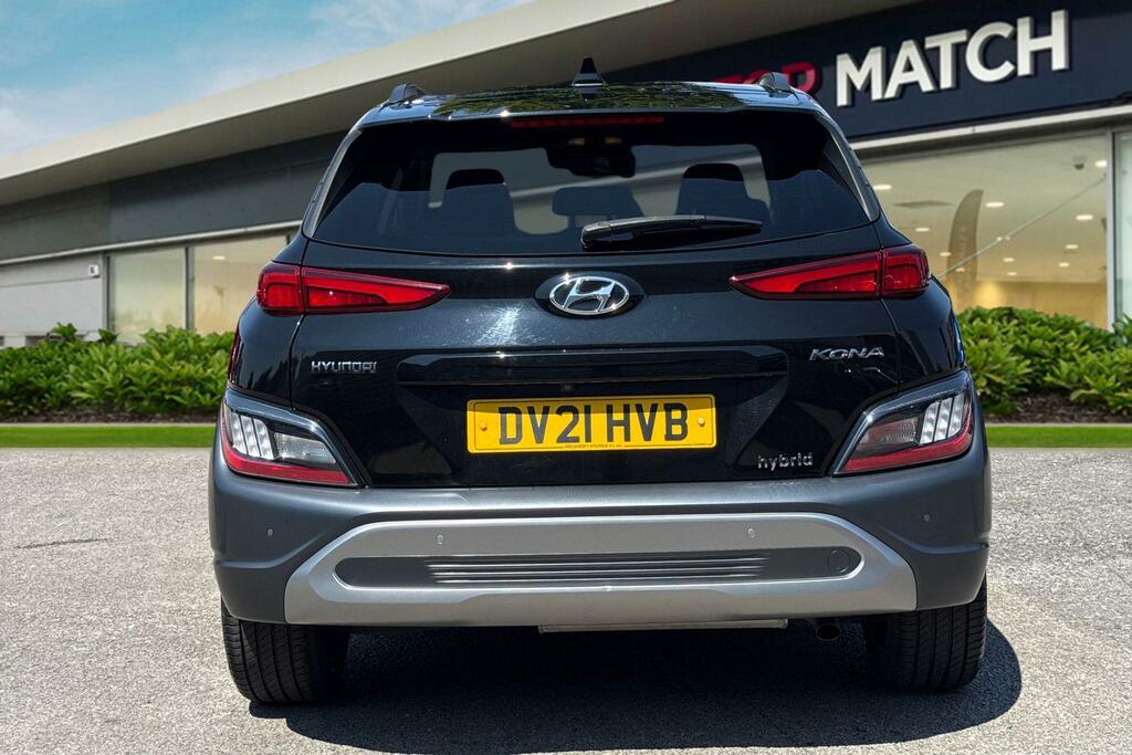 Hyundai Kona 1.6 H-gdi Ultimate Dct Euro 6 Ss Black #4