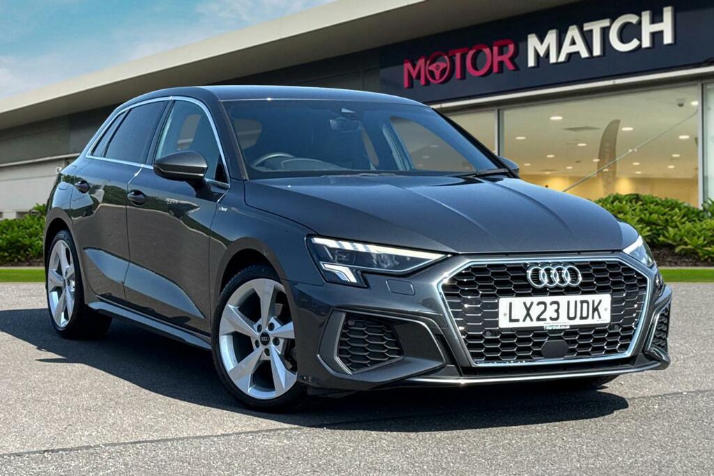 Audi A3 1.0 Tfsi 30 S Line Sportback Euro 6 Ss Grey