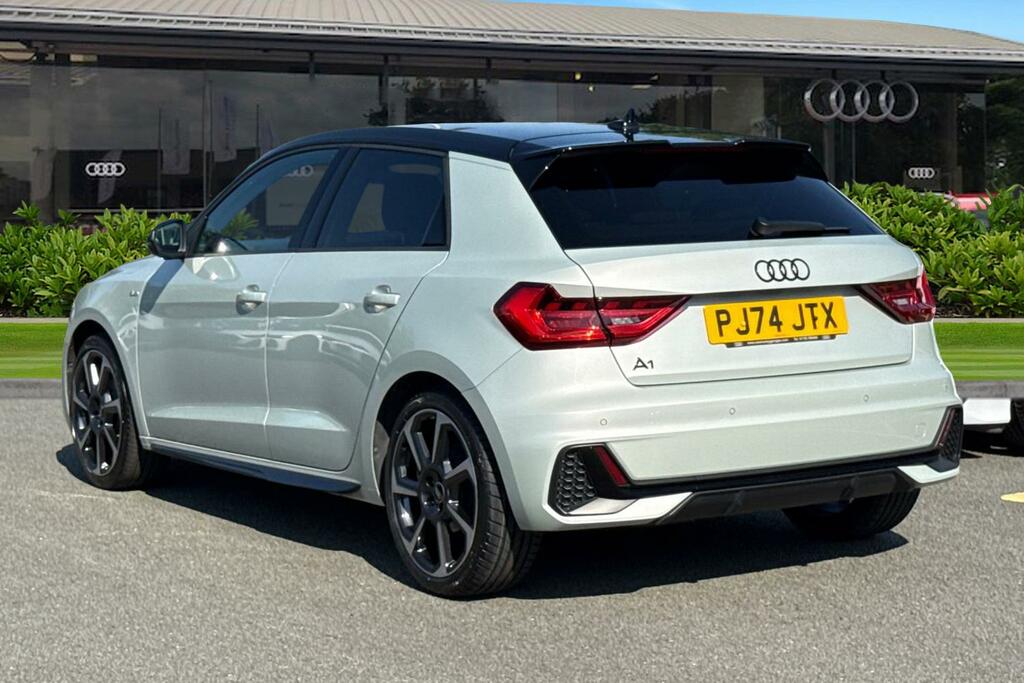Audi A1 Black Edition 25 Tfsi 95 Ps S Tronic PJ74JTX Silver #2