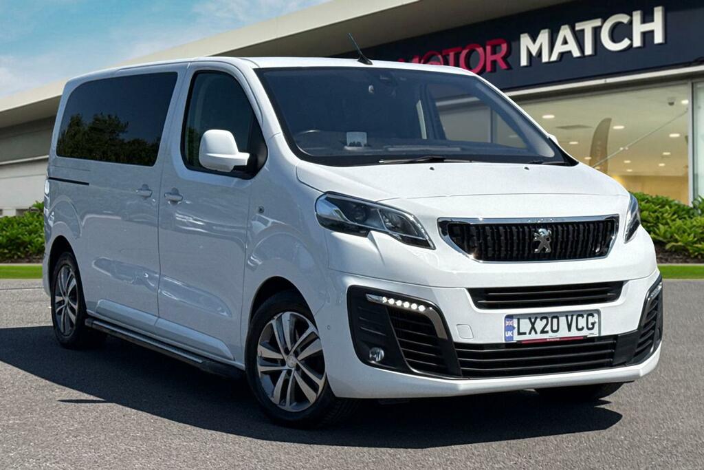 Peugeot Traveller 2.0 Bluehdi Allure Standard Mpv Eat8 Mwb Euro 6 S White