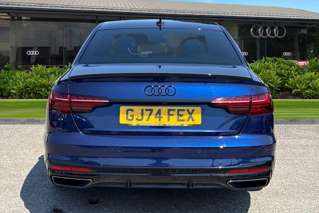 Audi A4 40 Tfsi 204 Black Edition S Tronic Blue #4