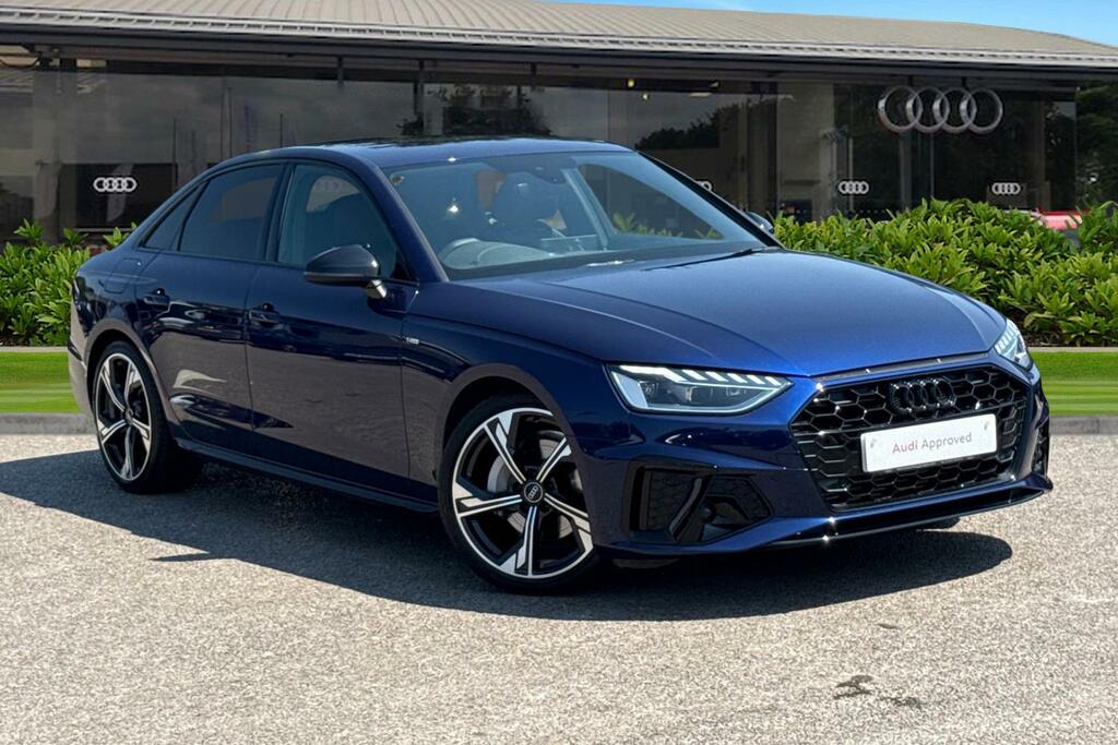 Audi A4 40 Tfsi 204 Black Edition S Tronic Blue