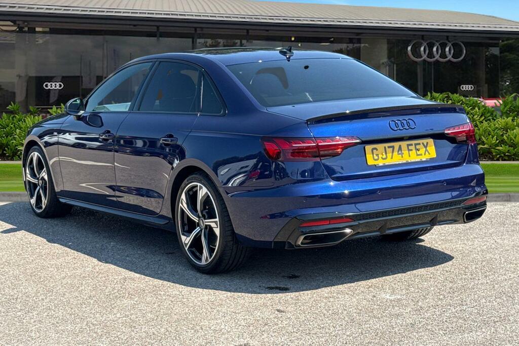 Audi A4 40 Tfsi 204 Black Edition S Tronic Blue #2