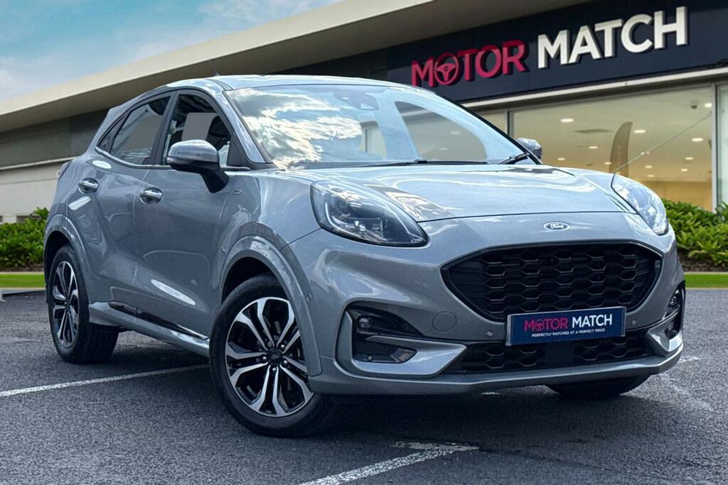 Ford Puma 1.0T Ecoboost Mhev St-line Euro 6 Ss Silver