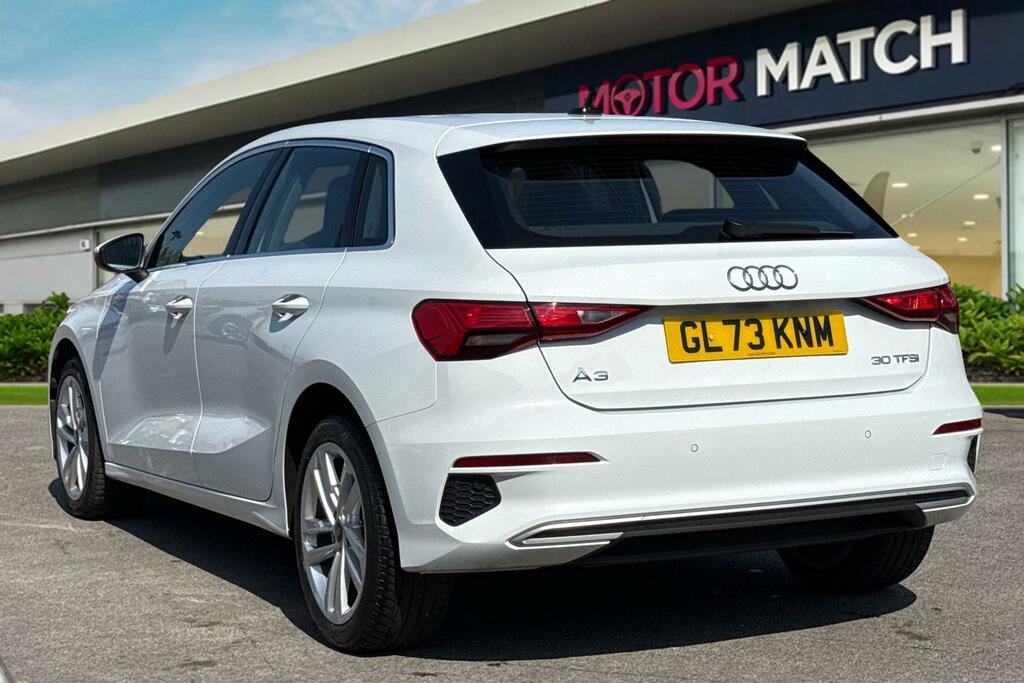 Audi A3 1.0 Tfsi 30 Sport Sportback Euro 6 Ss GL73KNM White #2